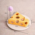 Cat Puzzle Maze Toy – Interactive Felt Box with Bell Ball for Kittens
