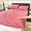 Thickened Keep Warm Autumn Winter Fitted Bed Sheet Set or Only 1 Pcs Fitted Sheets Queen Soft Thicken King Size Mattress Cover