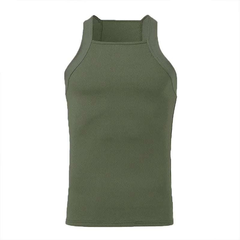 Men's Solid Sleeveless Tank Top – Gym to Street, S–5XL
