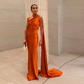 Ribbon Halter Off-Shoulder Backless Slim Maxi Dress