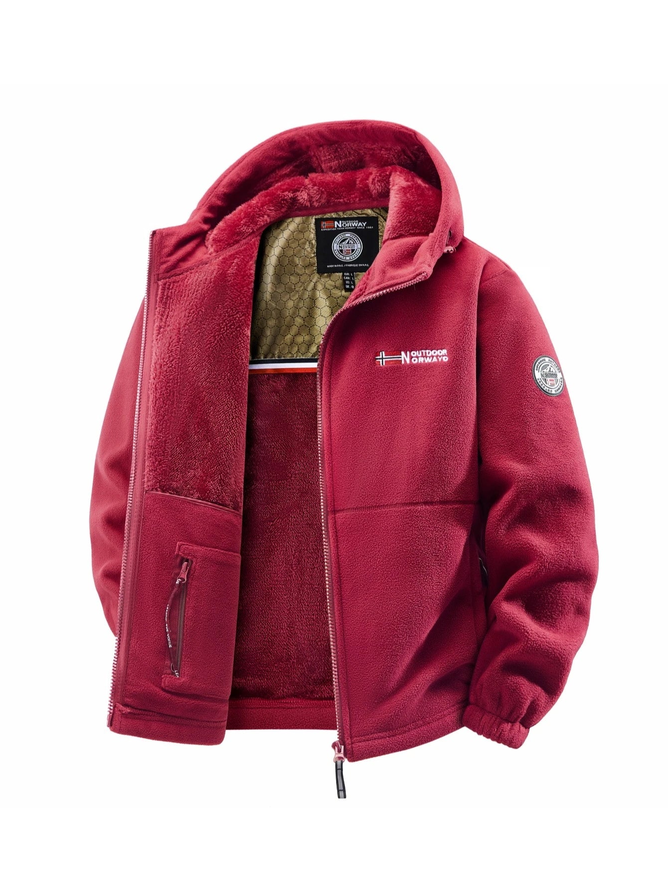 Men's Outdoor Hooded Jacket – Versatile Streetwear Coat