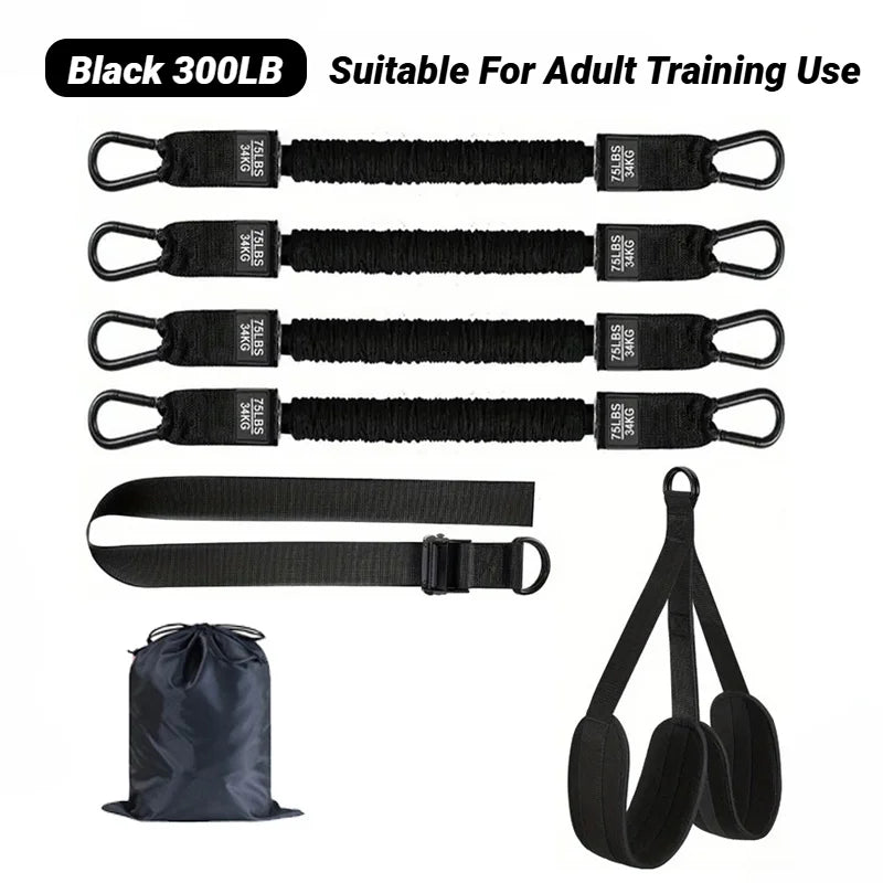 Pull-Up Power With Auxiliary Trainer Elastic Rope Pull Bar Fitness Home Men'S Band Latex Up Assist Belt Indoor Exercise