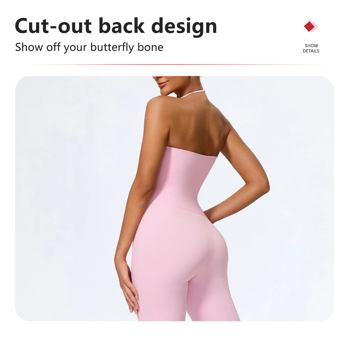 New Summer Women Sleeveless Yoga Jumpsuit Female Gym Flared Overalls Neck-hanging Backless Sportswear Sport Outfit For Woman