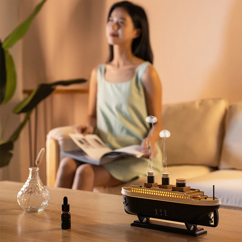 Steamship Kinetic Jellyfish Essential Oil Ultrasonic Aroma Diffuser & Humidifier