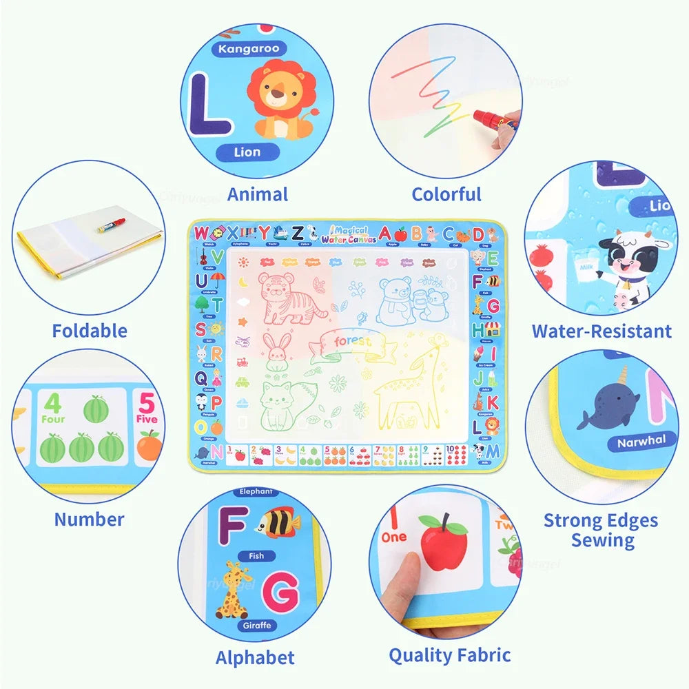 100×80cm Water Drawing Mat