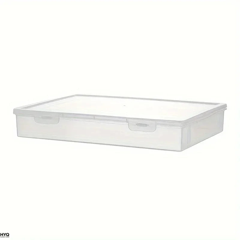 Clear Plastic High-Capacity Pencil Case – S & M Sizes
