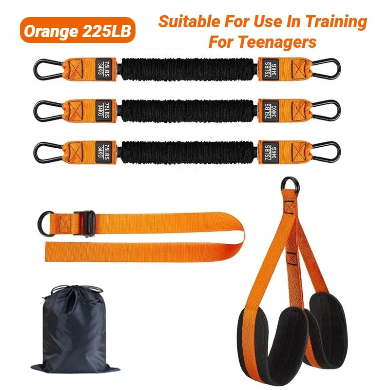 Pull-Up Power With Auxiliary Trainer Elastic Rope Pull Bar Fitness Home Men'S Band Latex Up Assist Belt Indoor Exercise