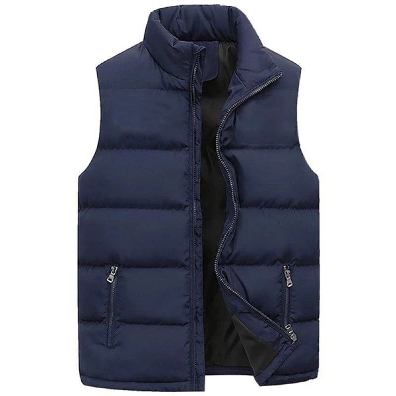 Men's Waterproof Sleeveless Vest Jacket – Winter Gilet