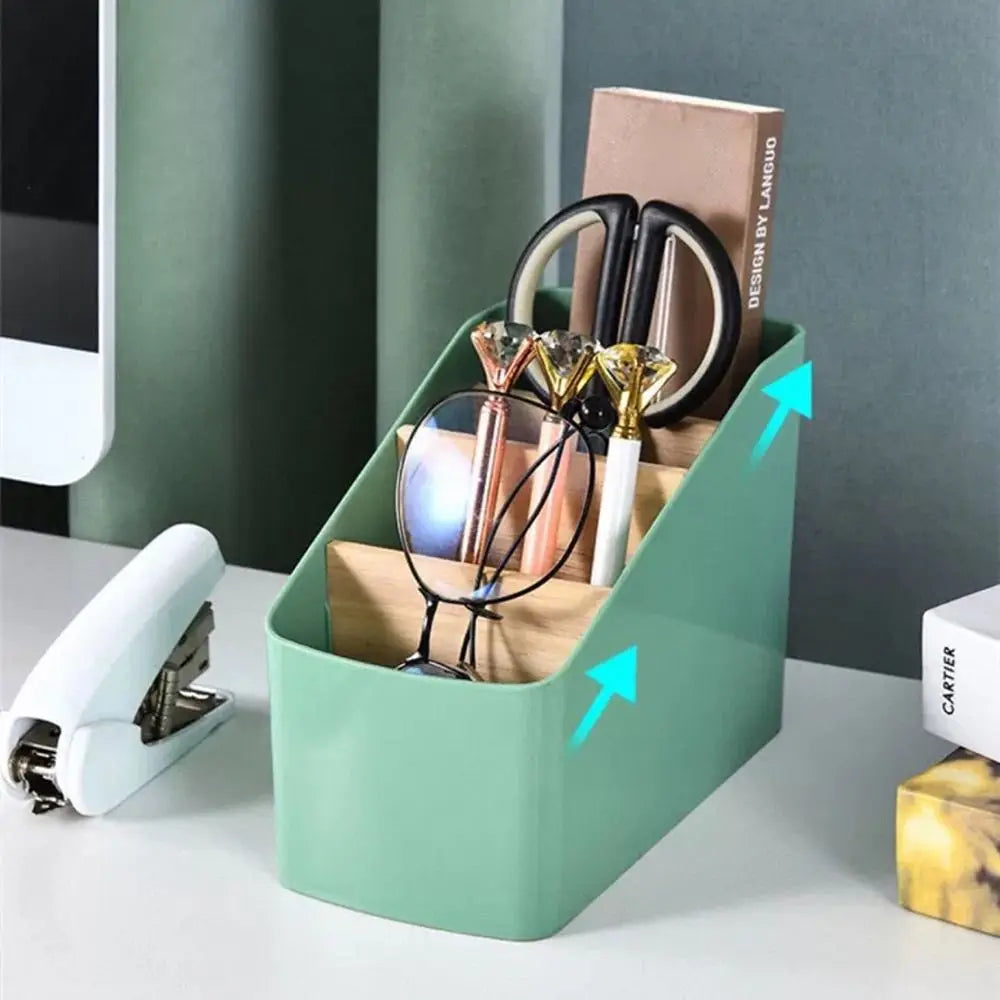 New Remote Control Organizer TV Remote Holder For Table Multipurpose Desktop Storage Box Bedroom Living Room Organizer