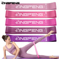 Resistance Loop Exercise Bands 5 Different Resistance Levels Elastic Band Suitable for Arm Leg Stretching and Strength Training