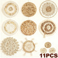 11-Piece Woven Wall Basket Set