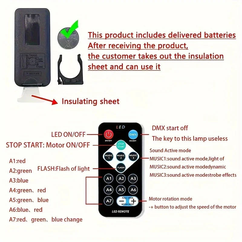 LED Galaxy Projector Night Light – Starry Sky Lamp