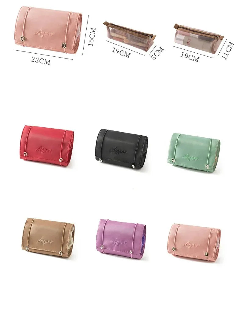 4-in-1 Foldable Travel Makeup Bag