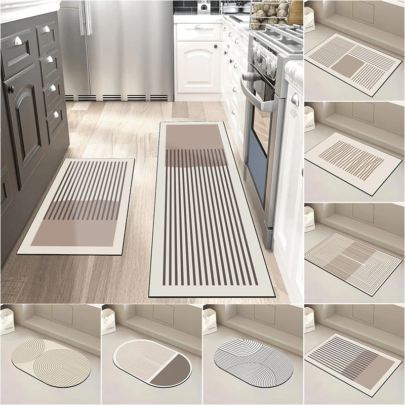 Super-Absorbent Diatomite Kitchen Mat