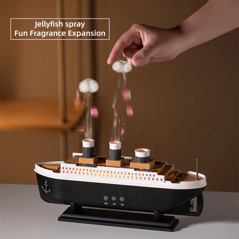 Steamship Kinetic Jellyfish Essential Oil Ultrasonic Aroma Diffuser & Humidifier