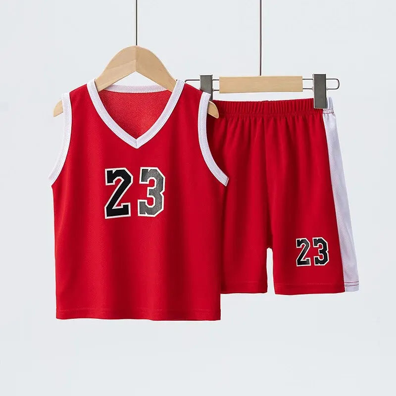 Kids' Quick-Dry Sport Suit – 2 or 4 Piece, Unisex Summer Set