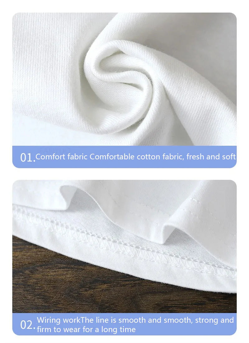 Kids' Solid Cotton Short-Sleeve Tee – 7 Colors, Ages 1–10