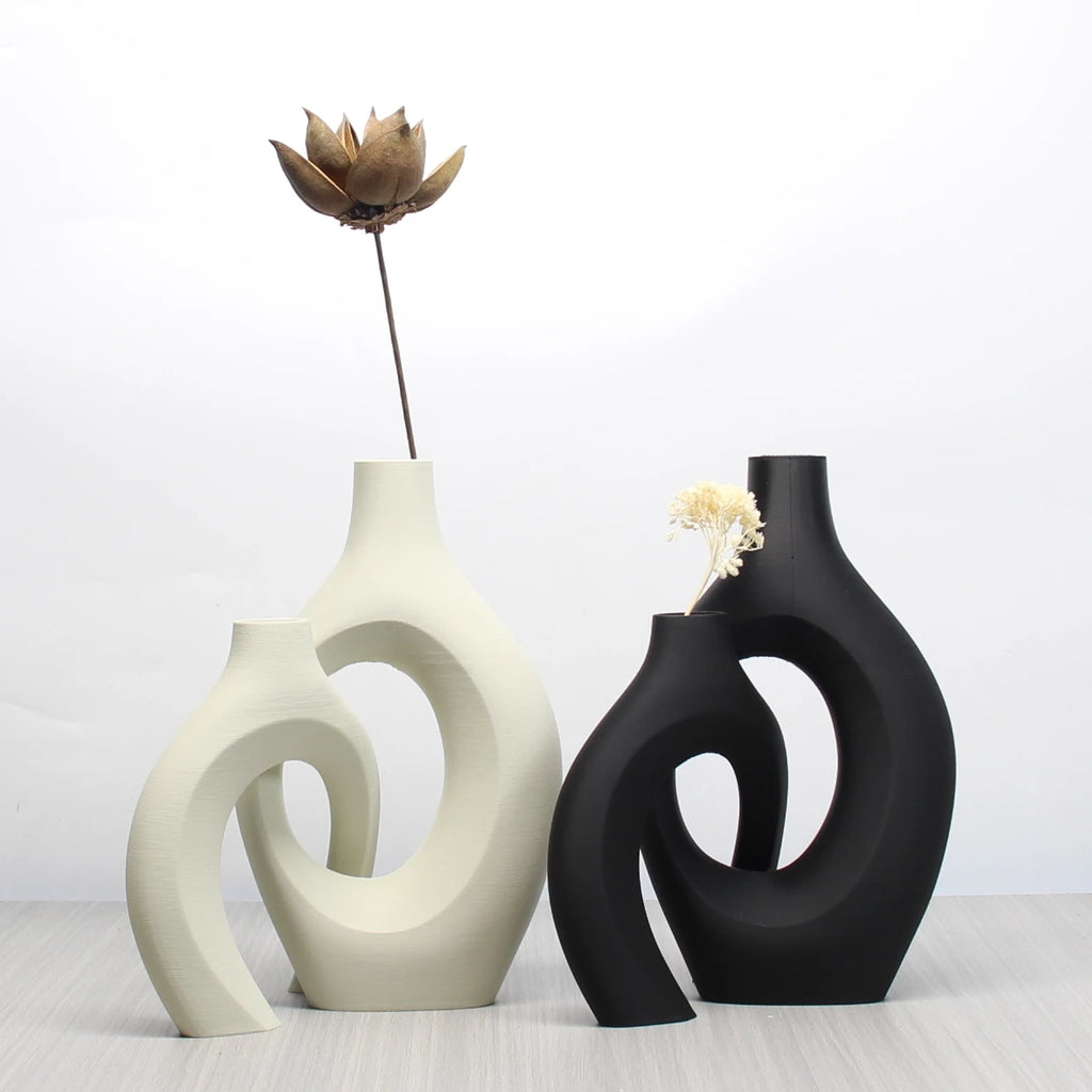 Bohemian Art Vase Set – Home, Office & Wedding Decor