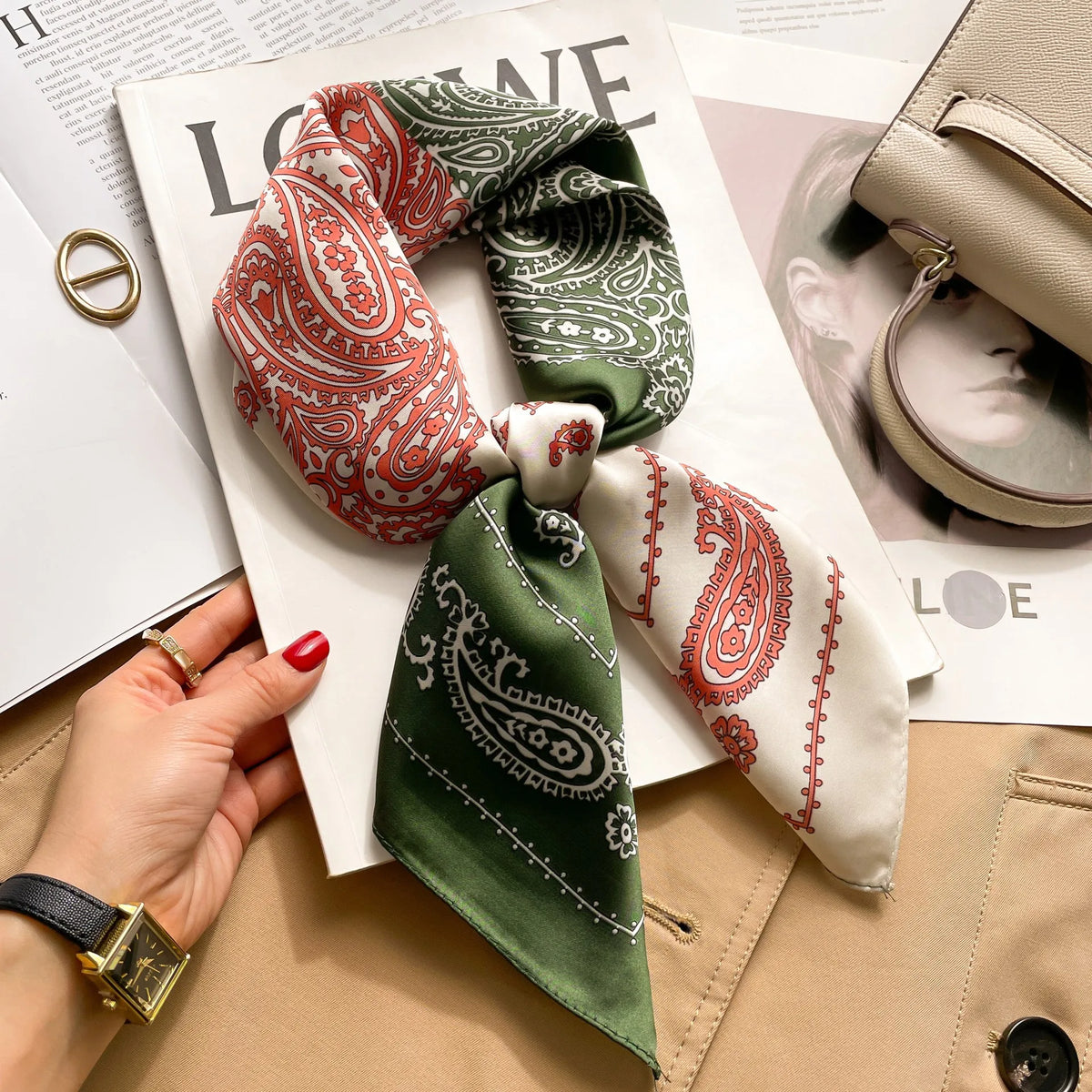 70cm Square Fashion Scarf