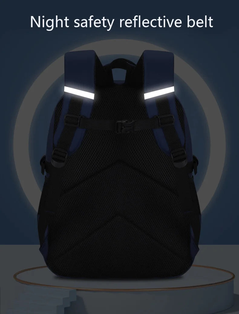 Kids' Astronaut Waterproof School Backpack – 2 Sizes, 3 Colors