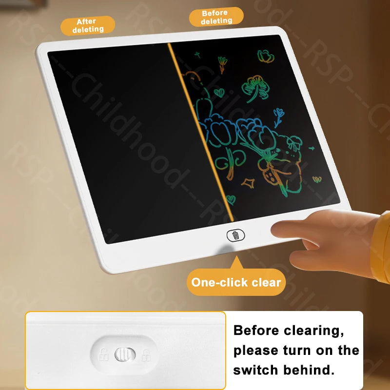 Kids' LCD Writing & Drawing Tablet – 11, 13 & 16 Inch