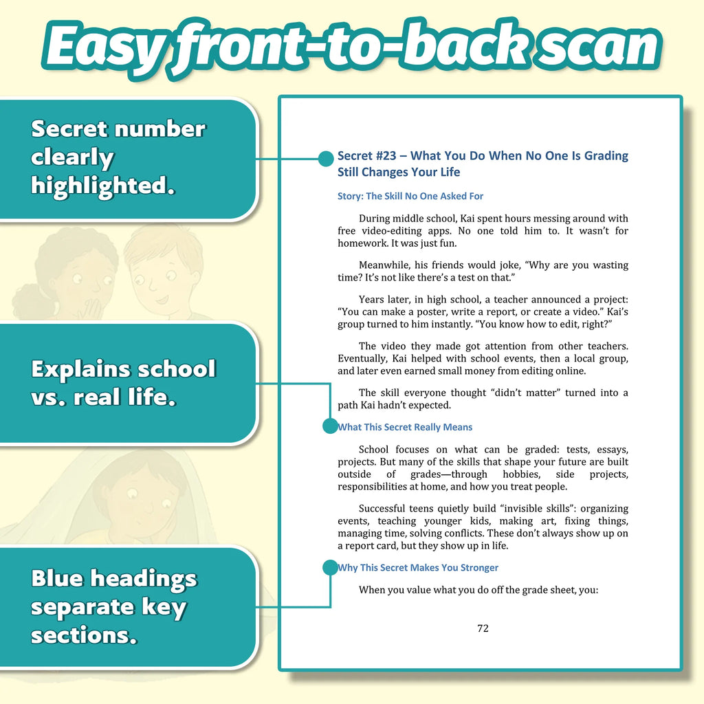30 School Secrets for Teens – Study, Stress, Confidence & Friends