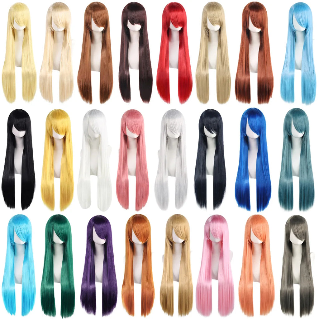 32-Inch Straight Cosplay Wig