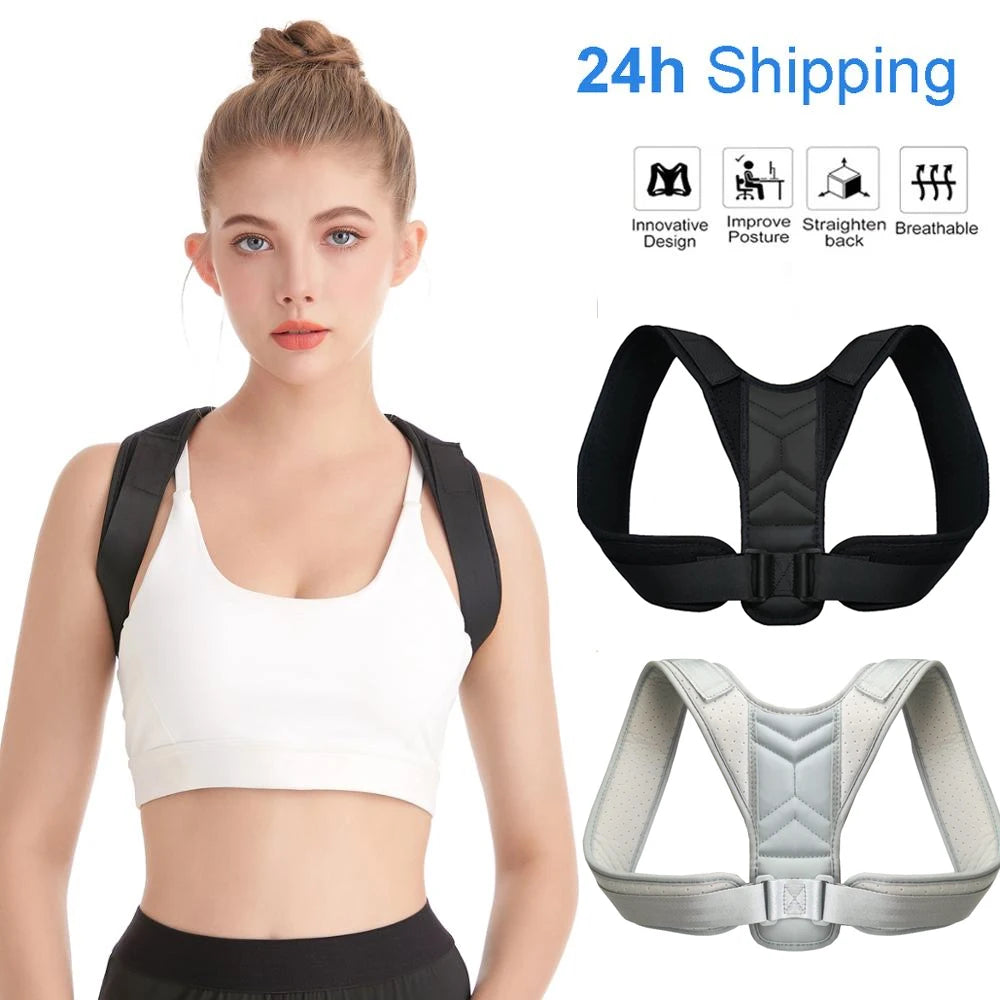 1pcs Back Posture Corrector Neck Brace Training Equipment Home Office Man Woman Postura Shoulder Support Correction Belt