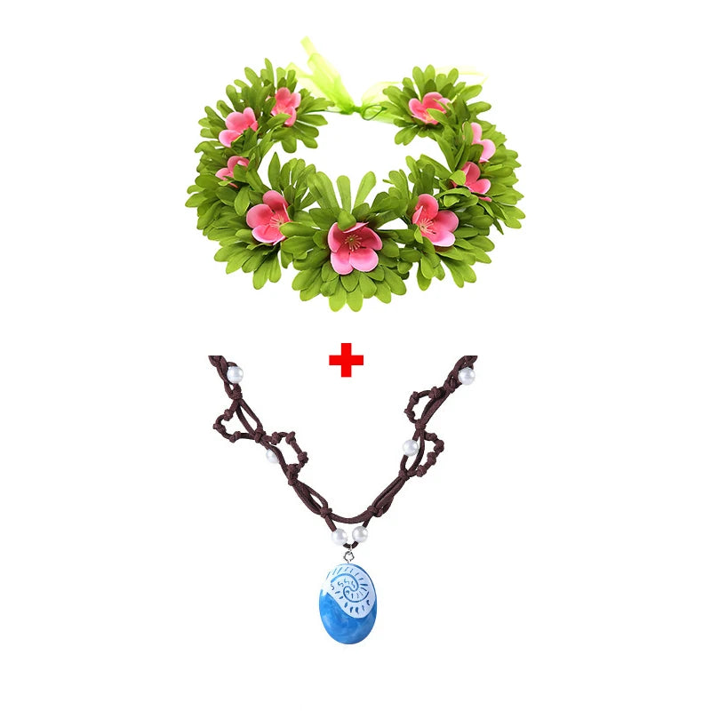 Girls' Moana 2 Princess Costume Dress – 10 Styles, 2T–12T