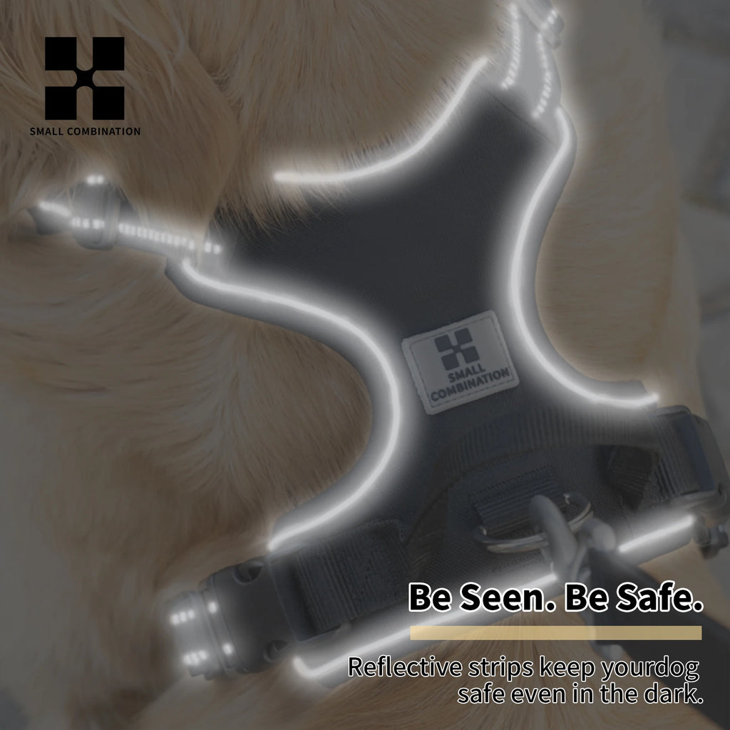 No-Pull Reflective Dog Harness – Adjustable for Small, Medium & Large Dogs