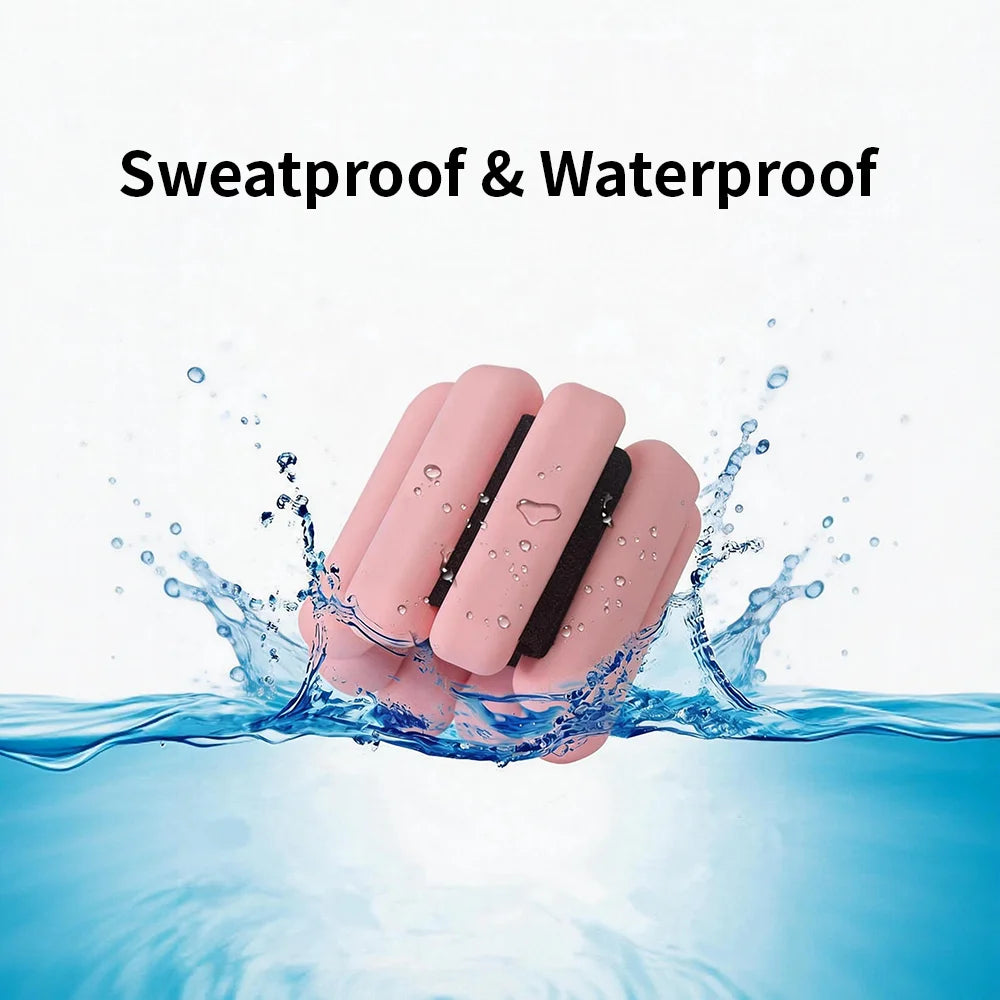 Adjustable Wrist Weight Sweat-proof Silicone Ankle Weights for Home Gym Exercise, Running, Pilates, Yoga, Walking, Strength