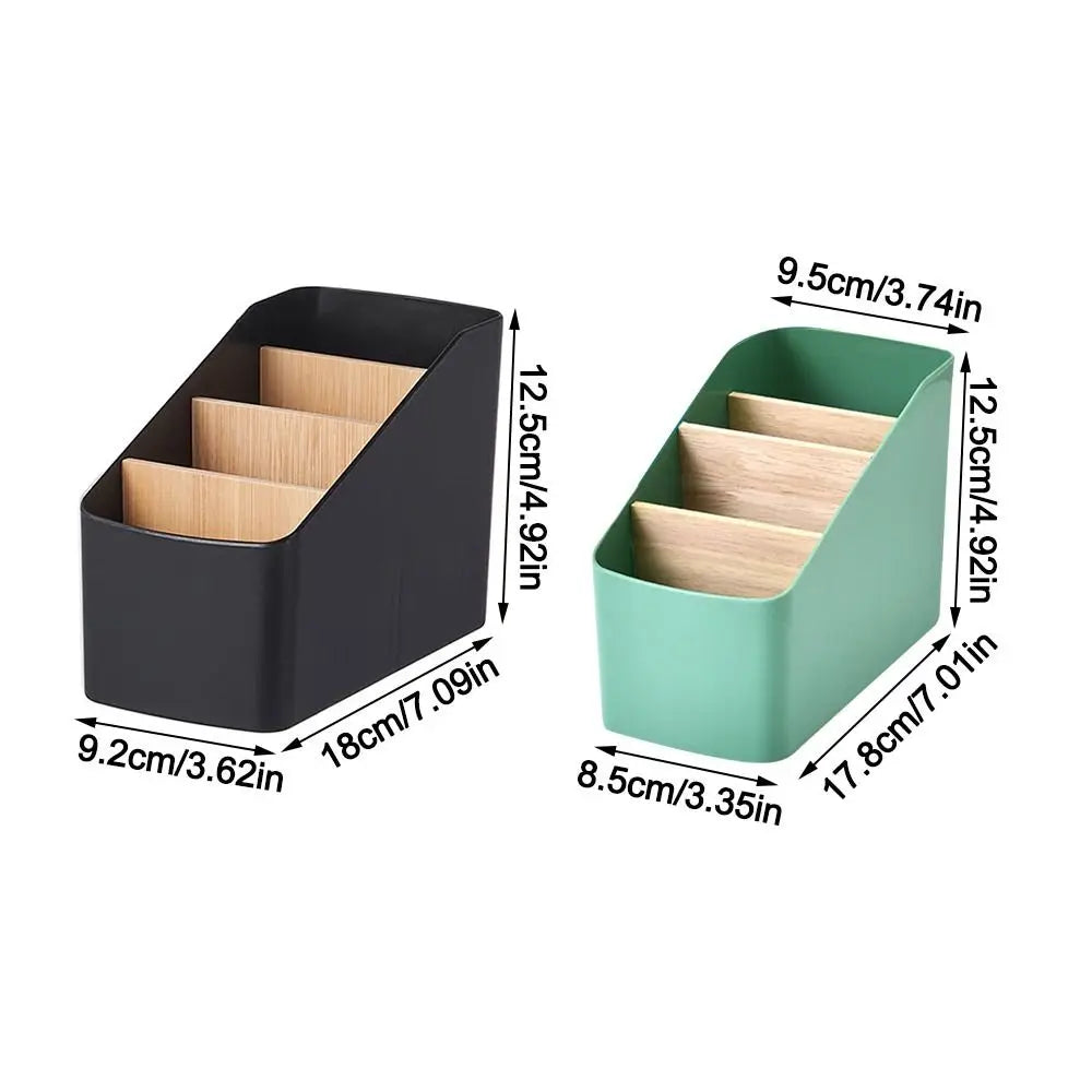 New Remote Control Organizer TV Remote Holder For Table Multipurpose Desktop Storage Box Bedroom Living Room Organizer