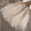 Artificial Pampas Grass for Tall Vases, Rustic Ornament for Home Decor and Wedding Events