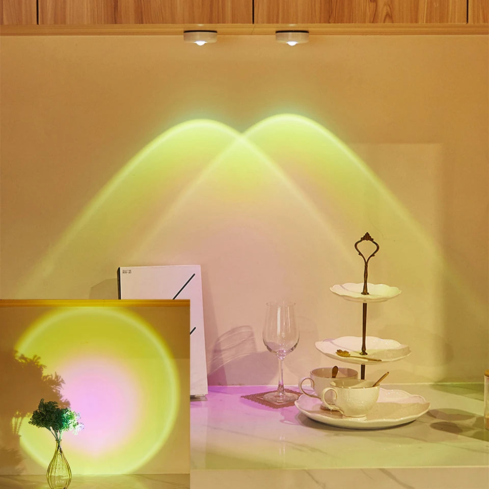 Touch Sunset Ambient Night Light – Cabinet & Wall Lamp