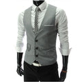 Men's Slim Fit Dress Vest Waistcoat – Sizes up to 7XL