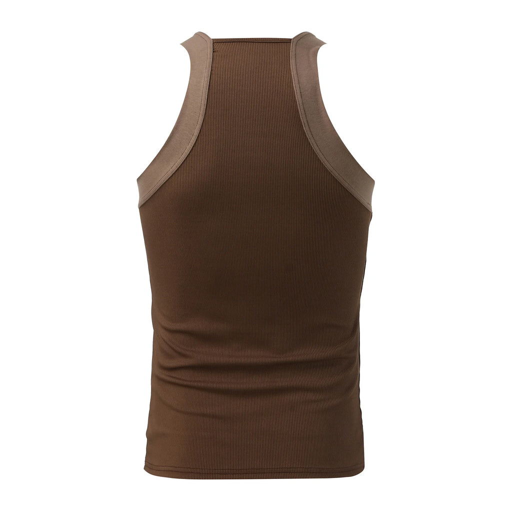 Men's Solid Sleeveless Tank Top – Gym to Street, S–5XL