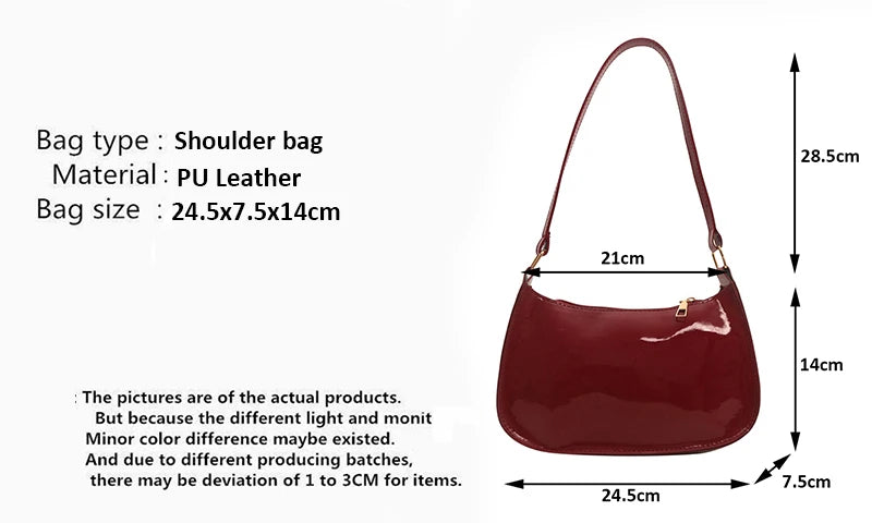 Women's Retro PU Leather Shoulder Bag – 8 Colors