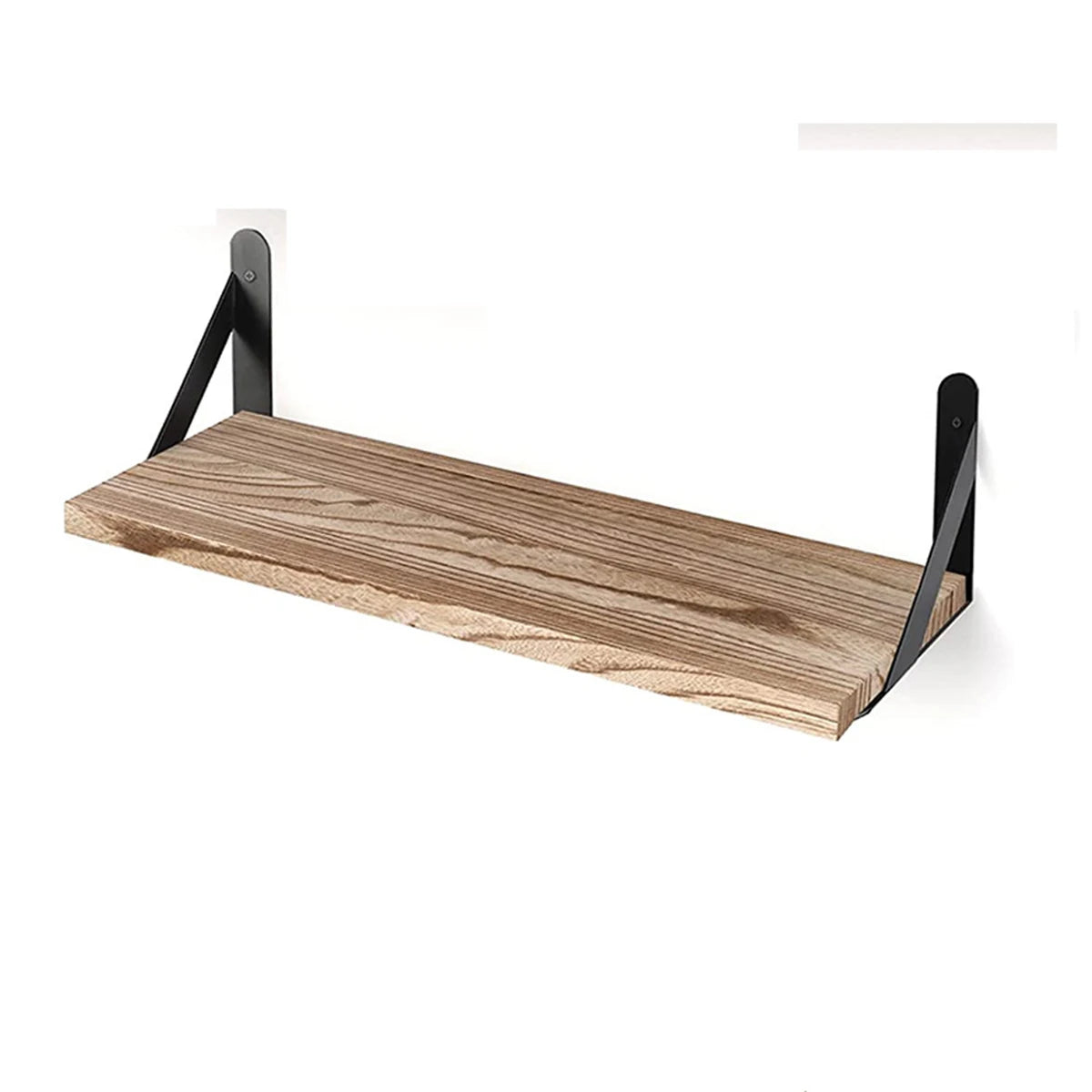 Floating Wood Wall Shelves – Mounted Display & Storage