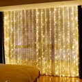 Remote Control USB Fairy Lights 3M LED Curtain String Lights for Christmas Home Bedroom Decor Festive Party New Year Wedding
