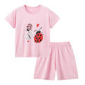 Kids' Character Print Short-Sleeve & Shorts Set – 14 Designs