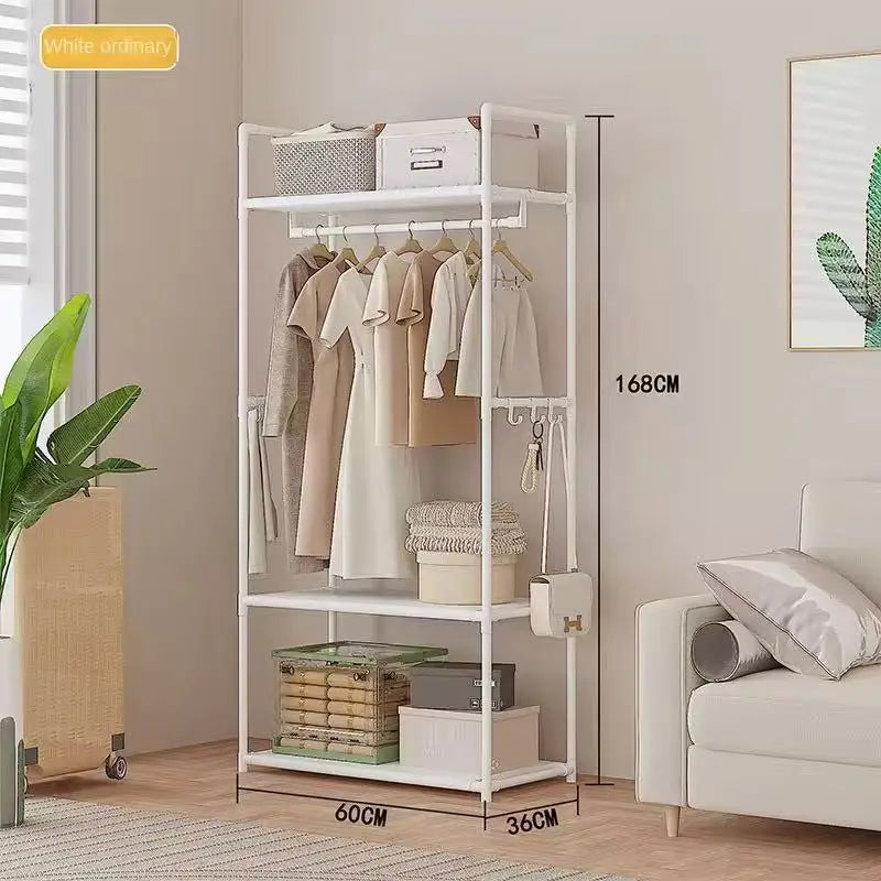 Rolling Garment Racks for Hanging Clothes Standing Clothes Rack Clothes Rack For Hanging Clothes Holds Hats Scarves And Ties
