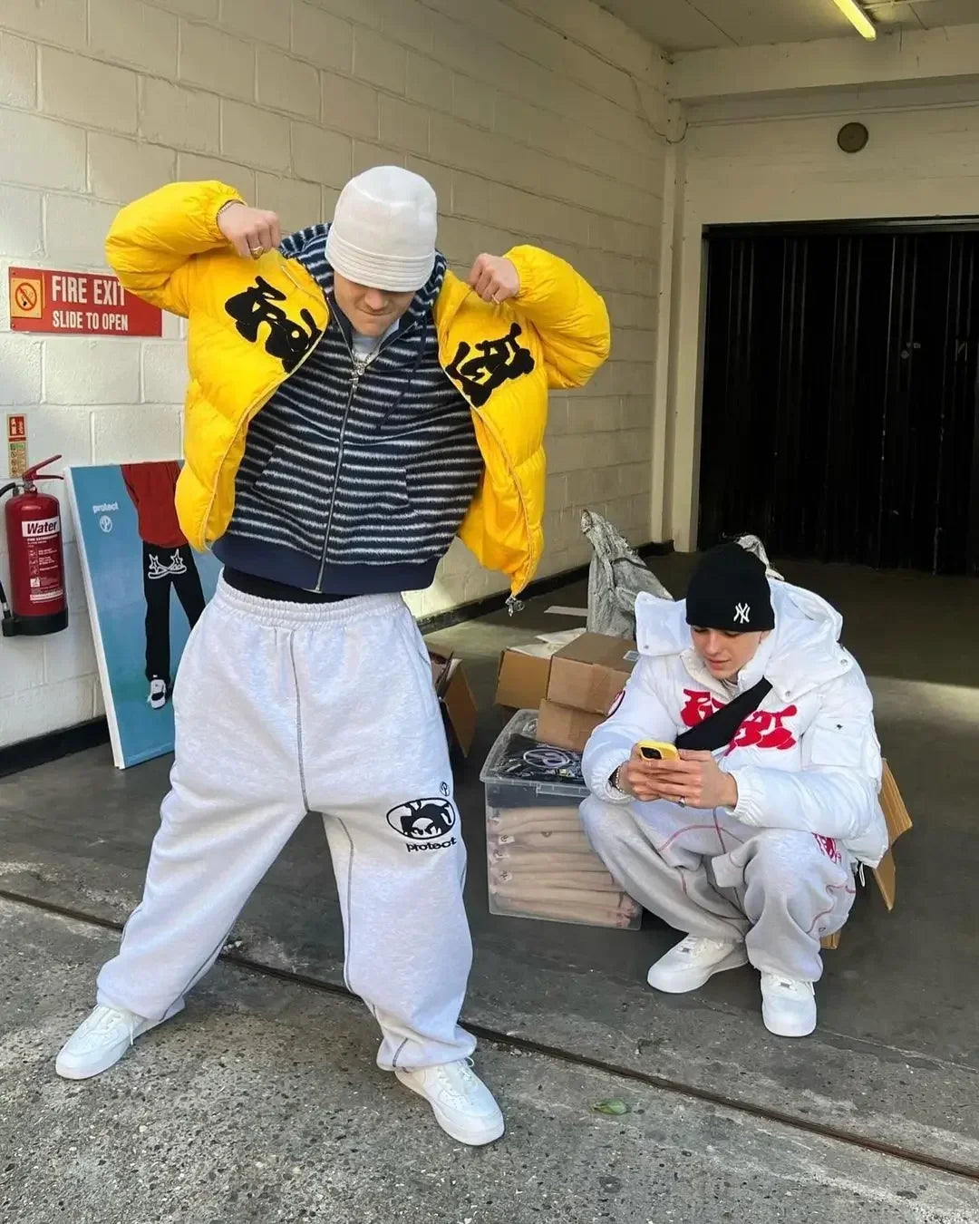 Y2K Cargo Joggers –  Unisex-Wide-Leg Harajuku Street Trousers
