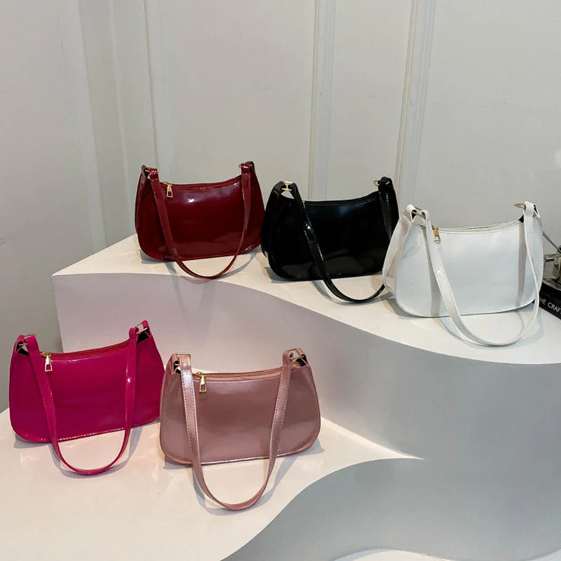 Women's Retro PU Leather Shoulder Bag – 8 Colors