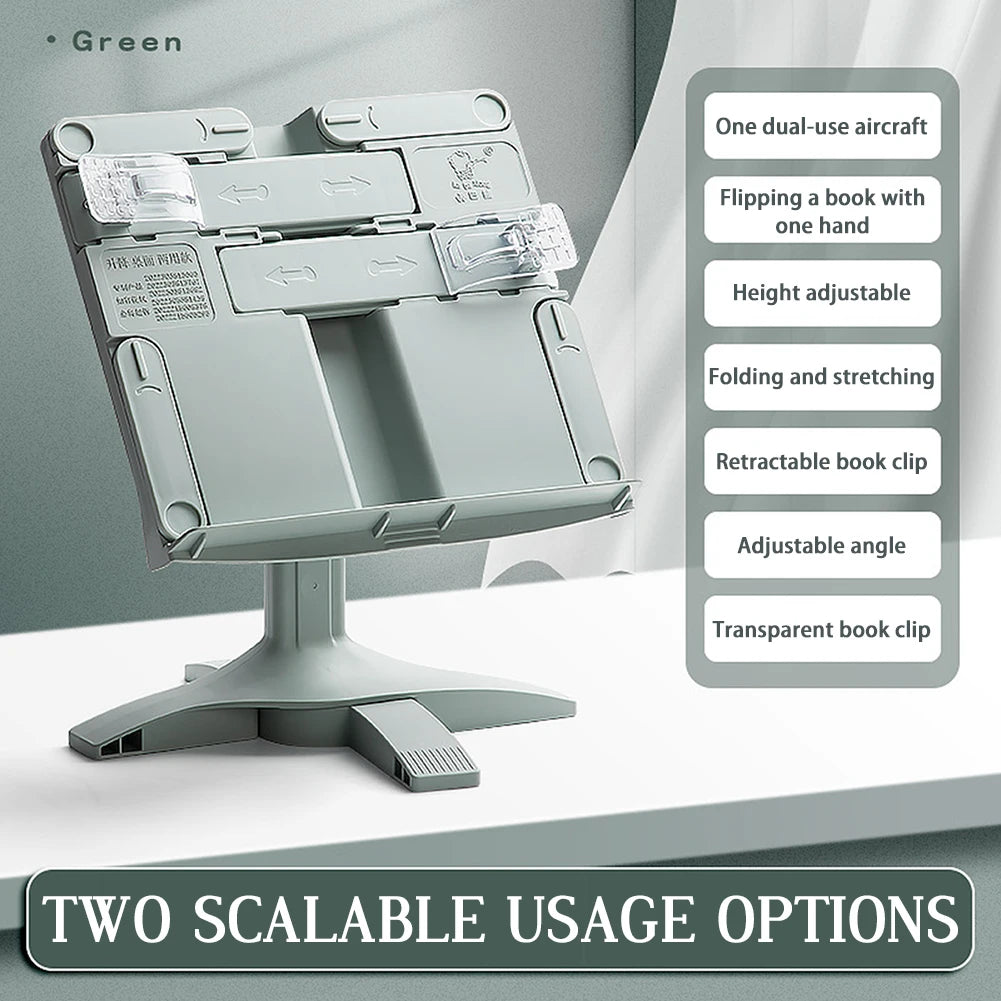 New Lifting Landing Reading Bookshelf Stand Adjustables Tablet Books Holder Multifunctional Bookstand for Home Office Study Room