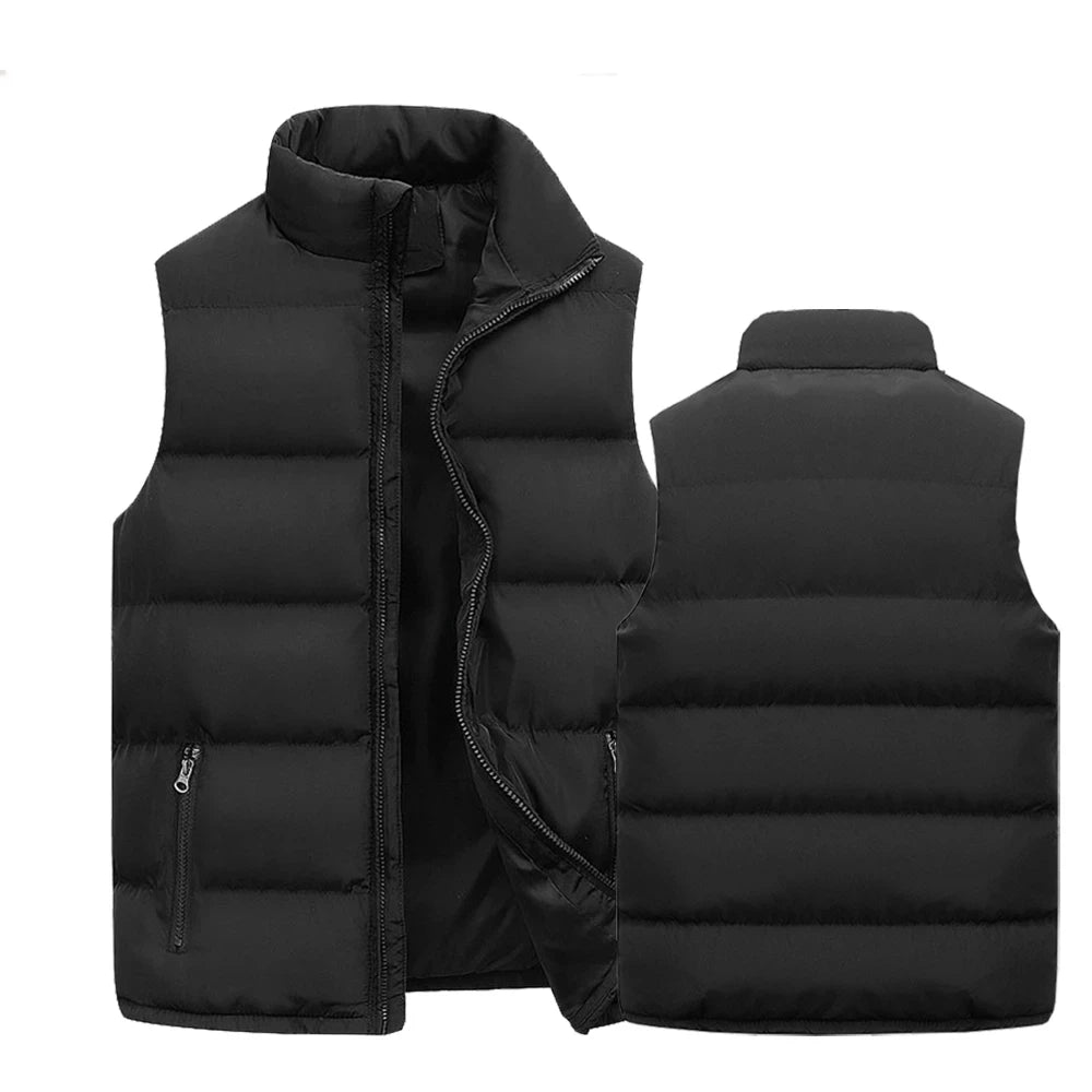 Men's Waterproof Sleeveless Vest Jacket – Winter Gilet