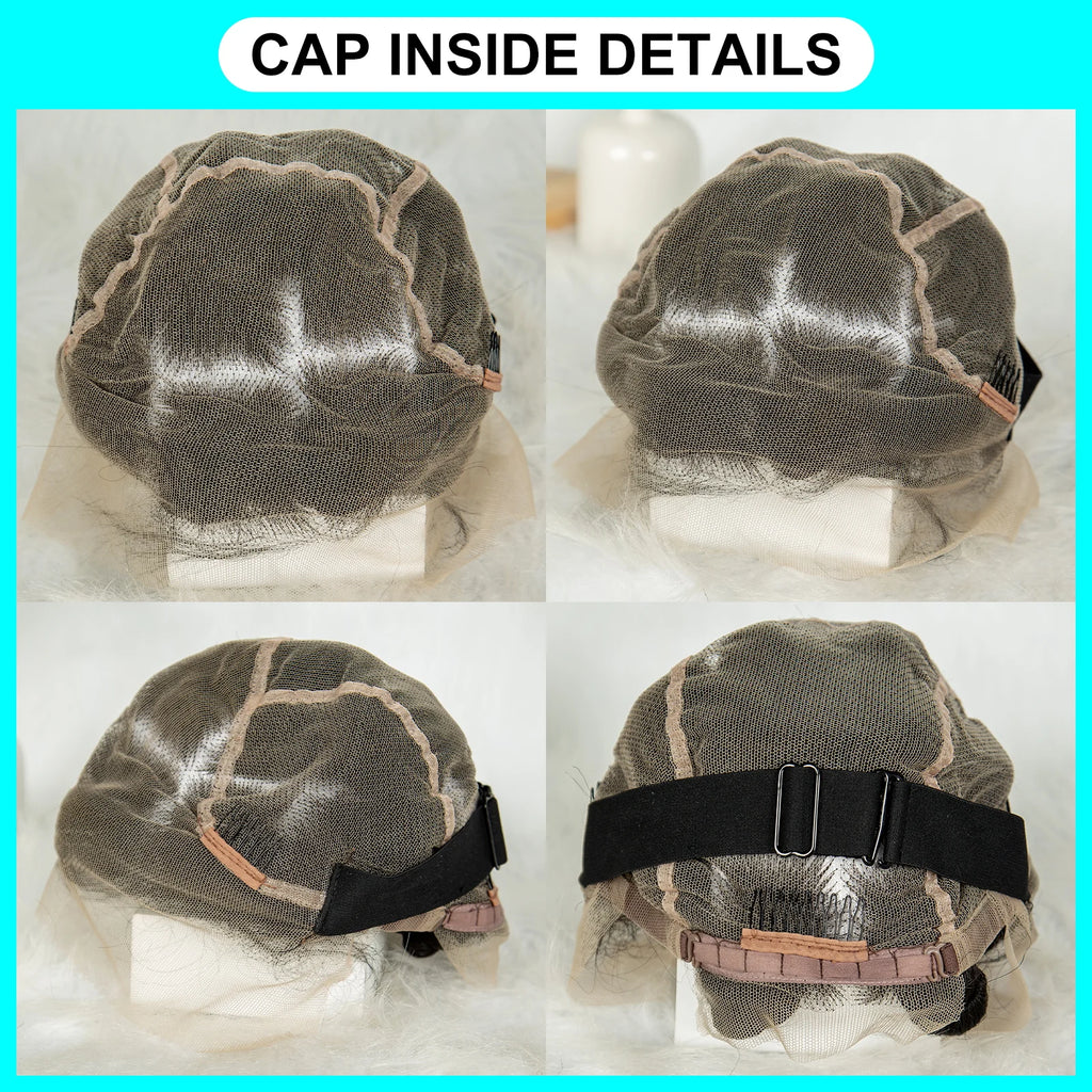 Short Bantu Braided Full-Lace Wig