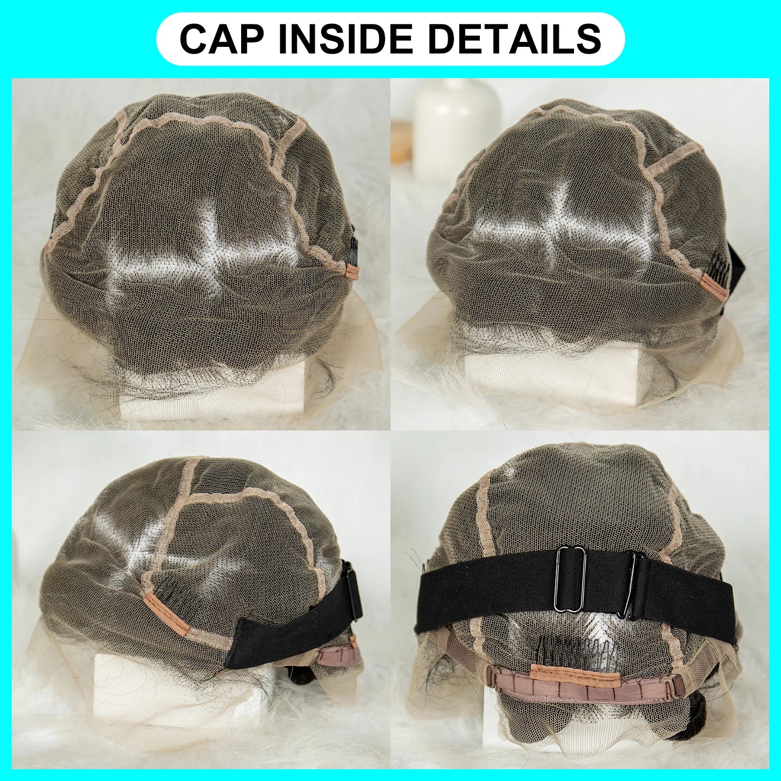 Short Bantu Braided Full-Lace Wig