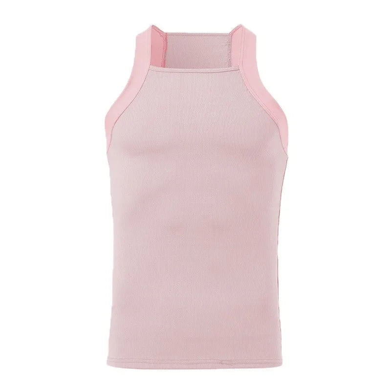 Men's Solid Sleeveless Tank Top – Gym to Street, S–5XL