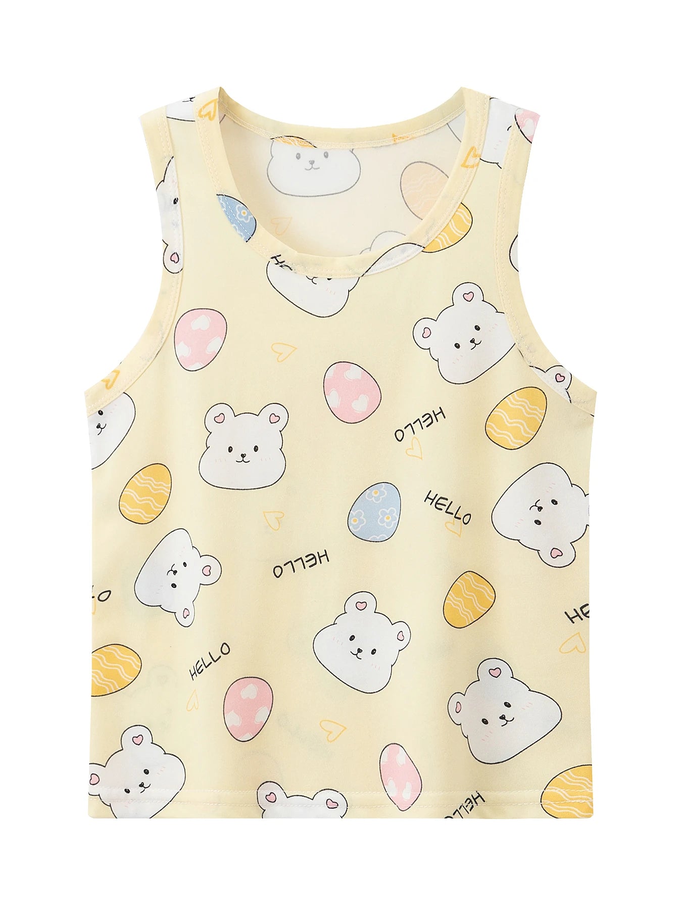 Kids' Character Print Short-Sleeve & Shorts Set – 14 Designs