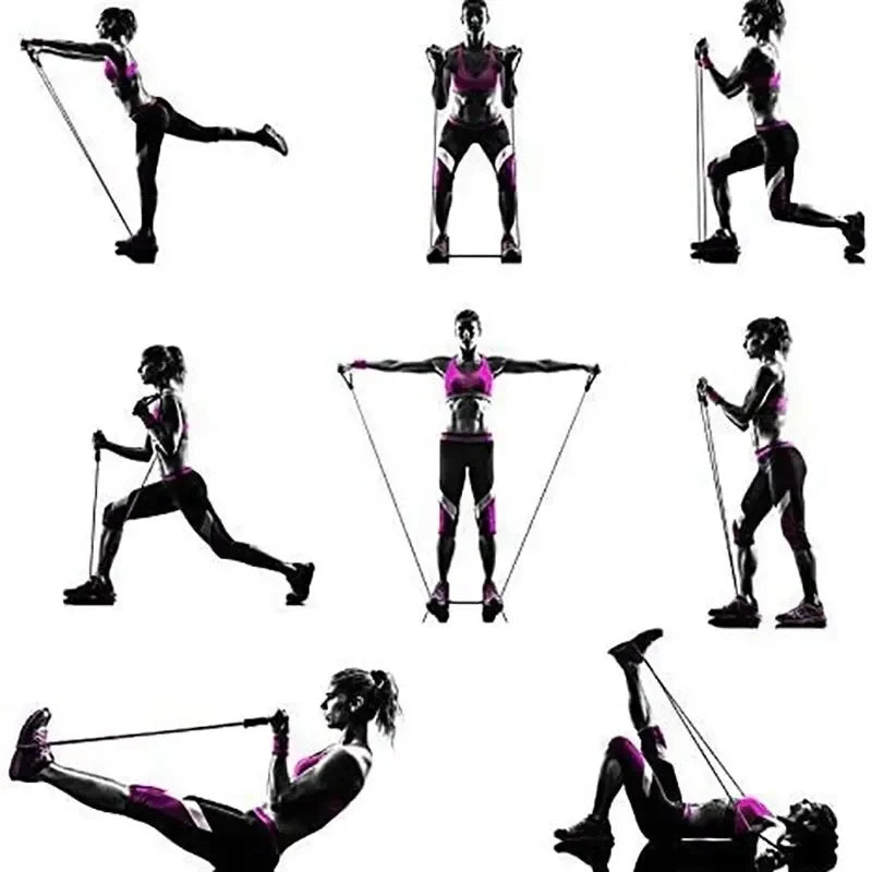 Resistance Bands with Handles – Home Gym Strength Training Set